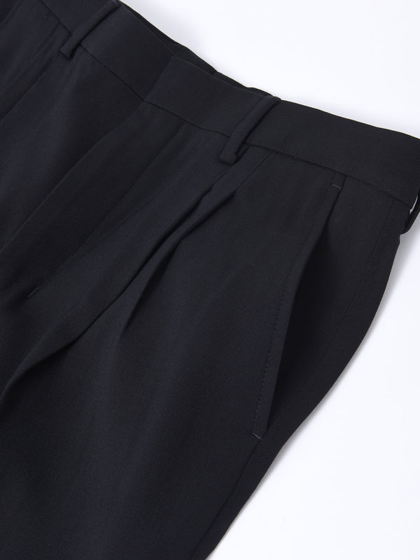 CARROT FIT TROUSERS_BLACK/001